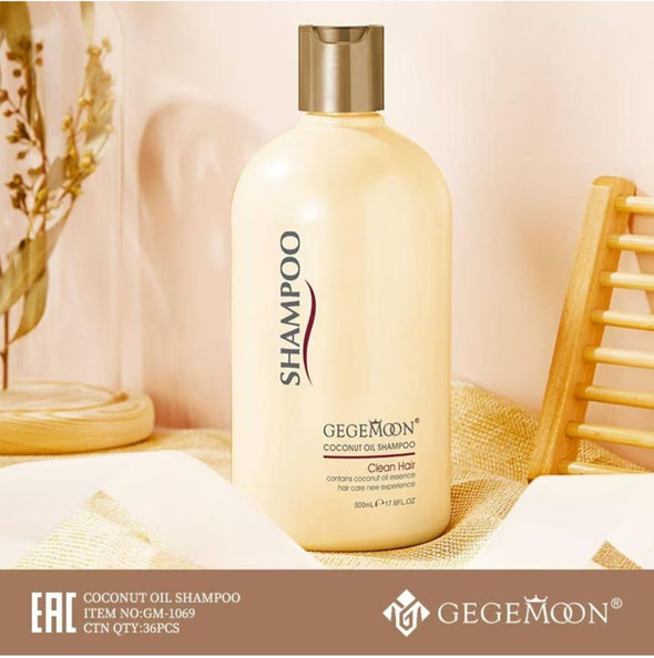 Gegemon Coconut Oil Shampoo.