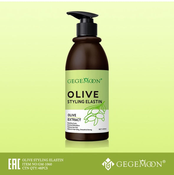 Gegemon Olive Styling Elastin shampoo.