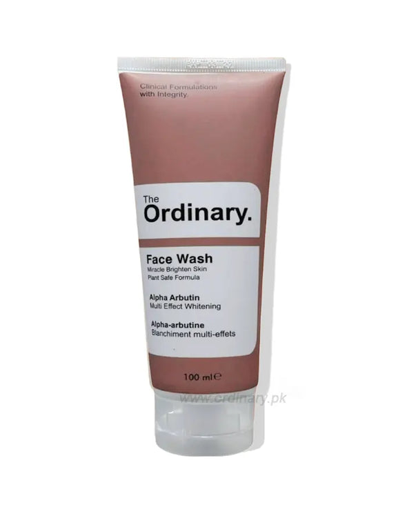 The Ordinary Alpha Arbutin Multi Effect Brightening Face Wash (100 ml)
