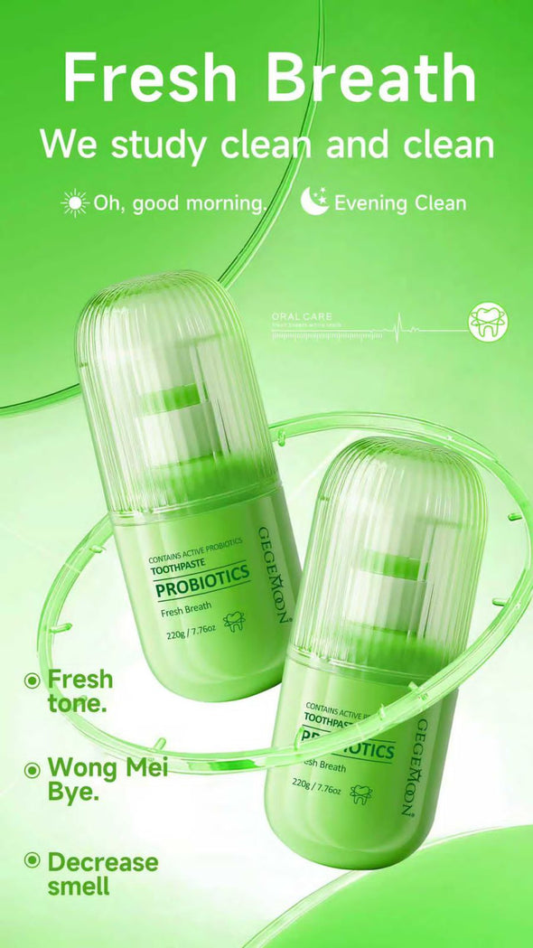 🦷 GEGEMOON Fresh Breath Toothpaste